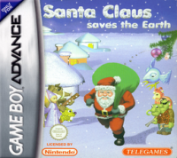 Santa Claus Saves the Earth PAL GameBoy Advance PAL box art